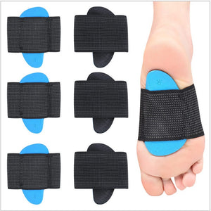EVA Sports Foot Pad for Men & Women – Flat Foot Arch Support Orthopedic Half Pad (Inner & Outer Eight-Shaped Design)
