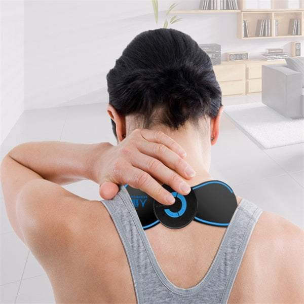 Mini Smart Cervical Spine Massager – Portable Neck Massage Sticker for Pain Relief